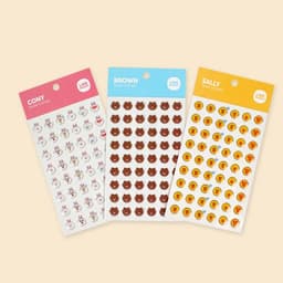 [LINE FRIENDS]LINE FRIENDS エポキシステッカー_サリー 4