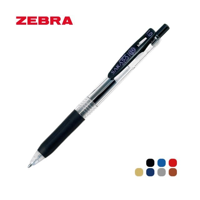[ゼブラ]サラサクリップ ゲルボールペン1.0mm（10本1束）