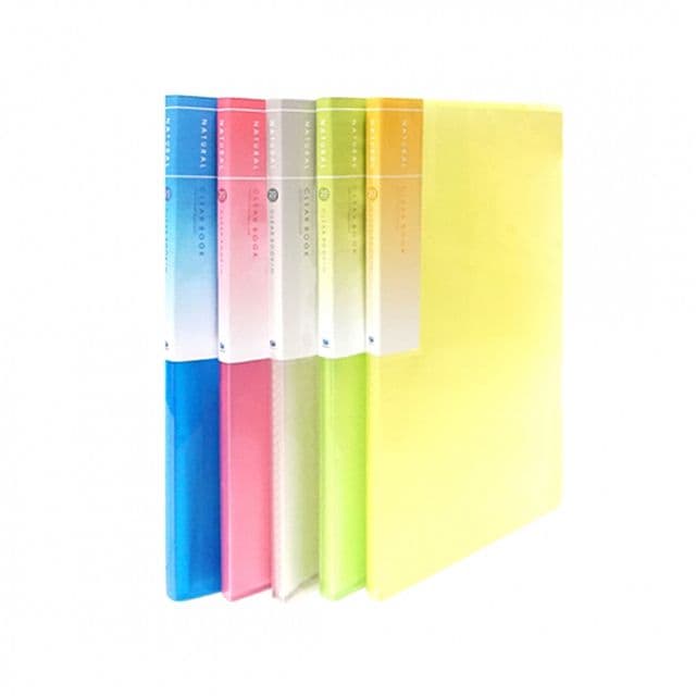 [希望ファイル]A4 ナチュラル 20枚 クリアファイル HH237