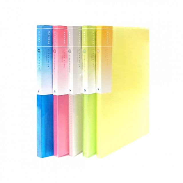 [希望ファイル]A4 ナチュラル 40枚 クリアファイル HH257 1
