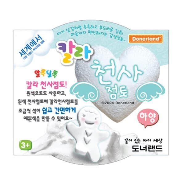 [도너랜드] 天使粘土30g 白 1