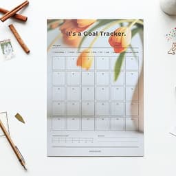[ペーパーリアン]Goal Tracker-30days [A4] 3