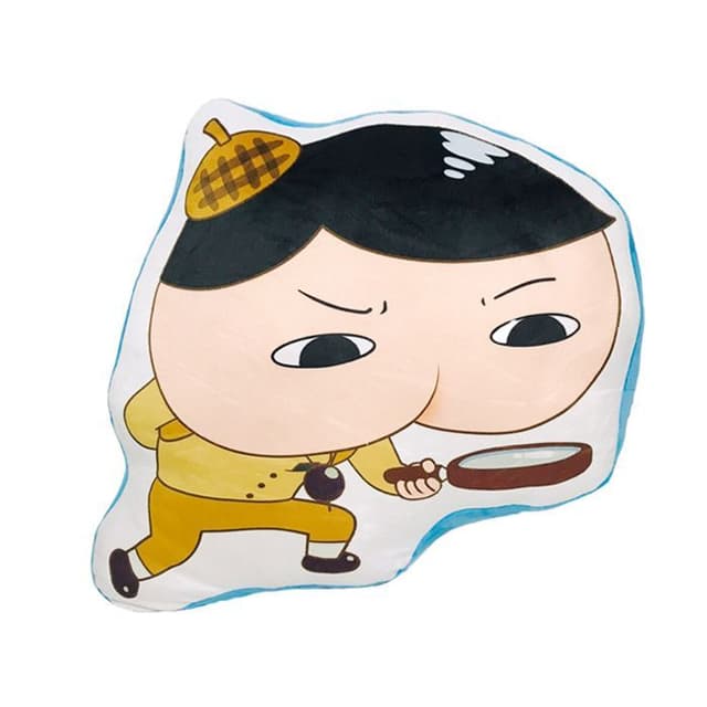 [おしりたんてい]おしりたんてい ラインプリントクッション 2