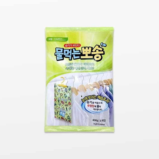 [ノーブランド]水を吸うポソン 除湿防虫剤 大型 400g