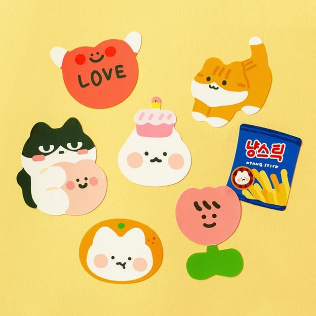 アンニャン リムーバーステッカー-日常