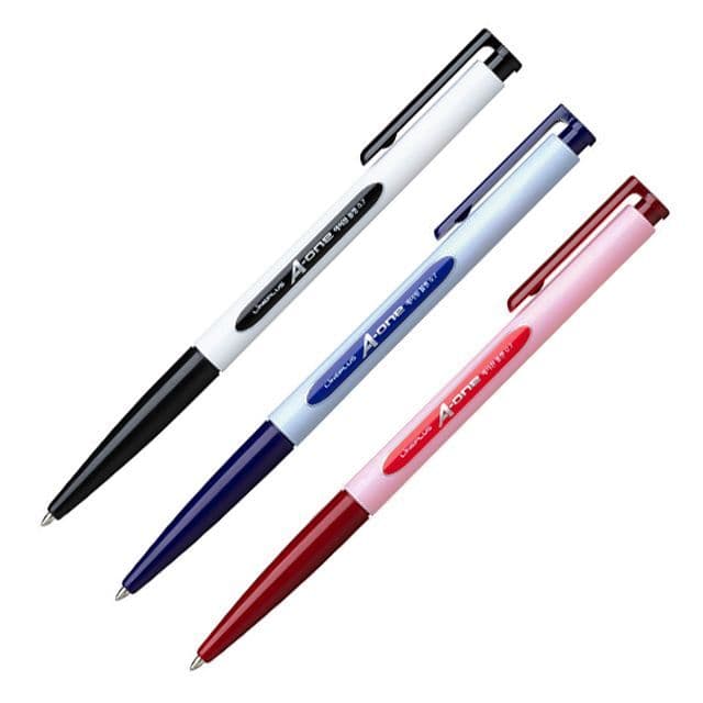 [ラインプラス]エーワンボールペン 0.7mm (12個 1セット) 1