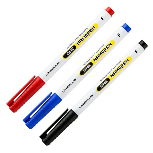 [ラインプラス]ワンネームペン 1.0mm (12個 1セット) 1