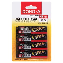 [ドンア] シャープ芯 302 ゴールド 0.5mm 4本入りセット 2