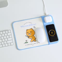 [Kakao Friends]Kakao Friends デュアルワイヤレス充電マウスパッド 3