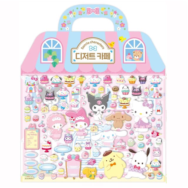 [サンリオ]サンリオキャラクターズ デザートカフェステッカー