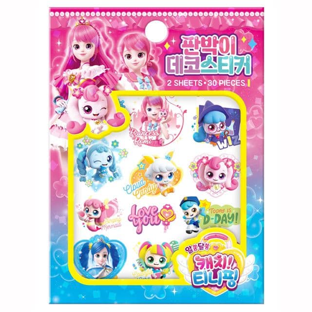 [キャッチ！ティニピン]不思議なキャッチ！ティニピン 転写デコステッカー 1