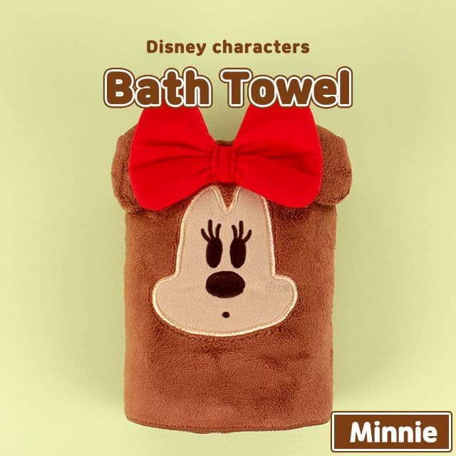 [Disney]ミニーマウス バスタオル 1