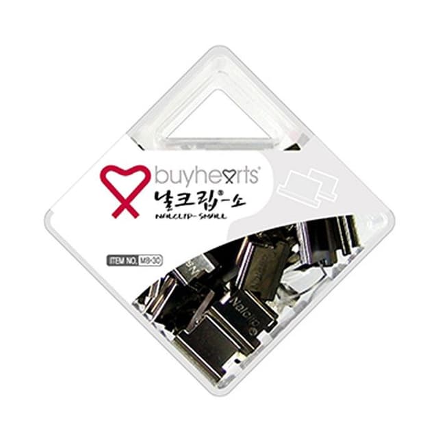 [バイハーツ]シルバーブレードクリップ（小） MB-30