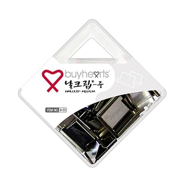 [バイハーツ]シルバーブレードクリップ（中） B-20