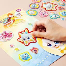 [Catch! Teenieping]なんでもかんでもキャッチ！ティニピン ビッグレインボーデコステッカー_ソルチピン 2