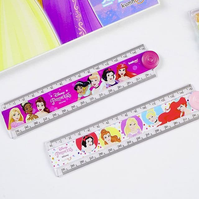 [ディズニー]ディズニープリンセス 30cm二つ折り定規 (30個 1セット)