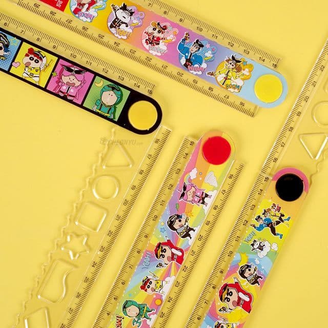 [クレヨンしんちゃん]クレヨンしんちゃん 30cm スマート折りたたみ定規 (40個1セット) 1