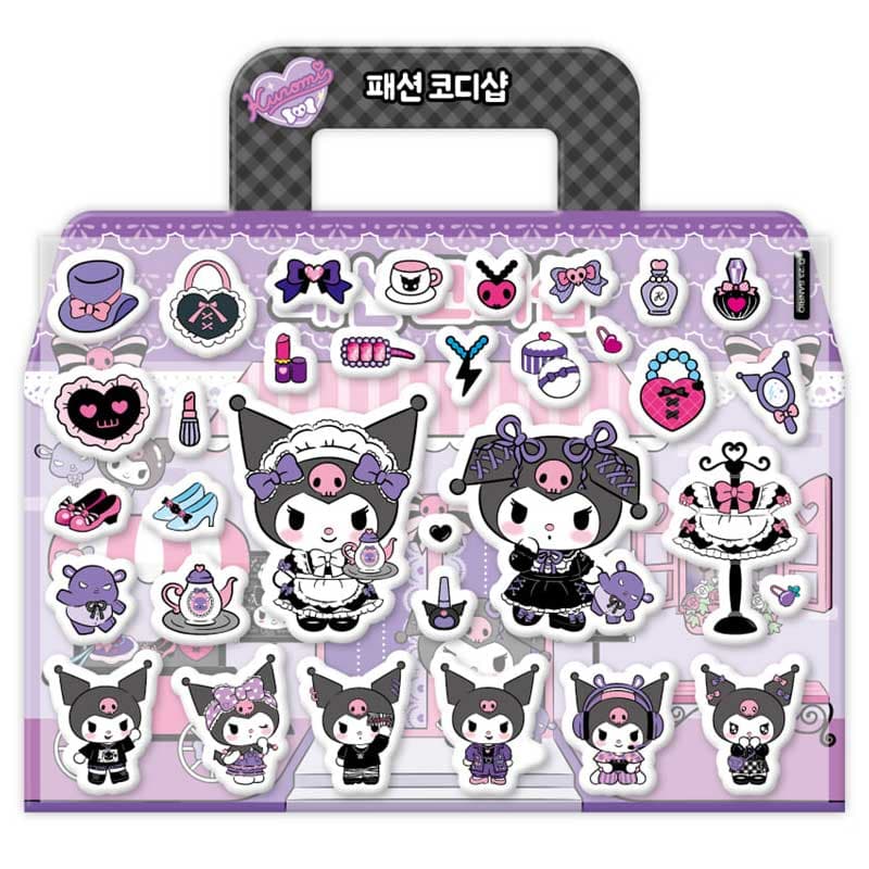 [サンリオ]クロミ ファッションコーデショップ ミニバッグステッカー 1