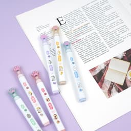 [ピンクフット]ニャンニャン蛍光ペン 6色セット 2