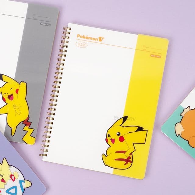 [ポケットモンスター]ポケモン B5 透明PPスプリングノート