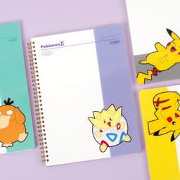 [ポケットモンスター]ポケモン B5 透明PPスプリングノート 5