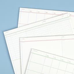 [ペーパーリアン]フラットノートパッド A4 [L] 1