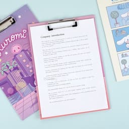 [サンリオ]シナモロール A4クリップボード 3