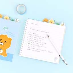 [カカオフレンズ]リトルカカオフレンズ ラブリーPPインデックススプリングノート 3