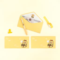 [カカオフレンズ]カカオフレンズ 横型封筒 3Pセット 3