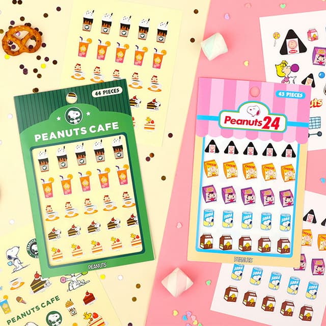 [ピーナッツ]ピーナッツ テーマステッカー