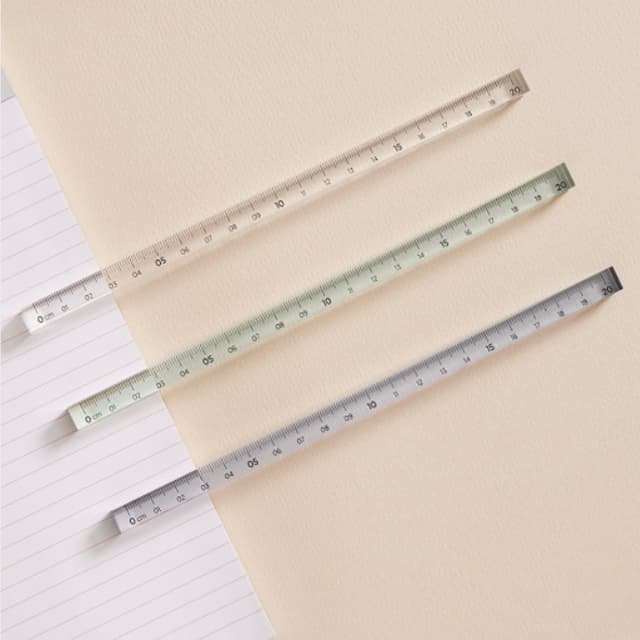 [ロプダ]ロプダ_アクリルスティック定規 20cm