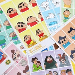 [クレヨンしんちゃん]クレヨンしんちゃん 証明写真ステッカー 4