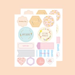 [ソムシカード]デコレーションステッカー 1