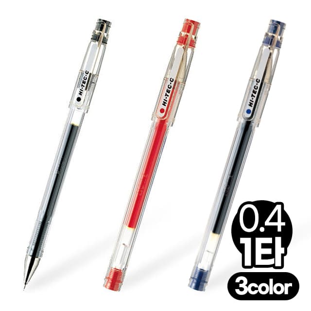 [パイロット]ハイテック-C ゲルインクボールペン 0.4mm (10本1束)