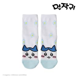 [ちいかわ]なんか小さくてかわいいやつ ちいかわ フラワークルーソックス 3