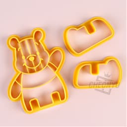 [ディズニー]くまのプーさん 立体クッキー型 1