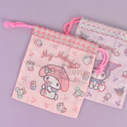 [クロミ]マイメロディ クロミ ポーチ型巾着 2P 1