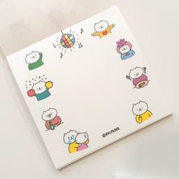 [ダルペーパー]ダルペーパー キャットライフ 3種メモパッド 2