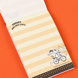 [ピーナッツ]ピーナッツ スヌーピー ミニメモ_自転車 3