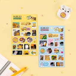 [カカオフレンズ]カカオフレンズ セイチーズ メッセージステッカー 1