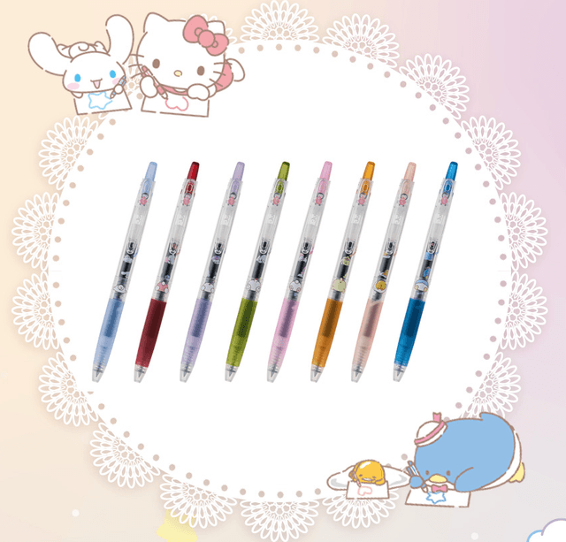 [パイロット]ジュースXサンリオ ジェルインクペン 0.5mm (5本1束)