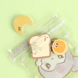 [サンリオ]クロミ ダイカット ファンシージッパーバッグ 3Pセット 3