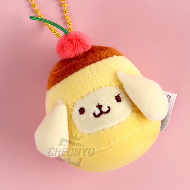 [サンリオ] ポムポムプリン プリン バッグチャーム 8cm