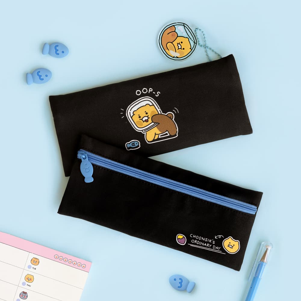 [チュンシク]チュンシク オーディナリー ファブリック フラットペンケース 1