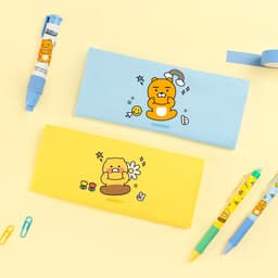 [カカオフレンズ]カカオフレンズ セイチーズ ファブリックフラットペンケース 1