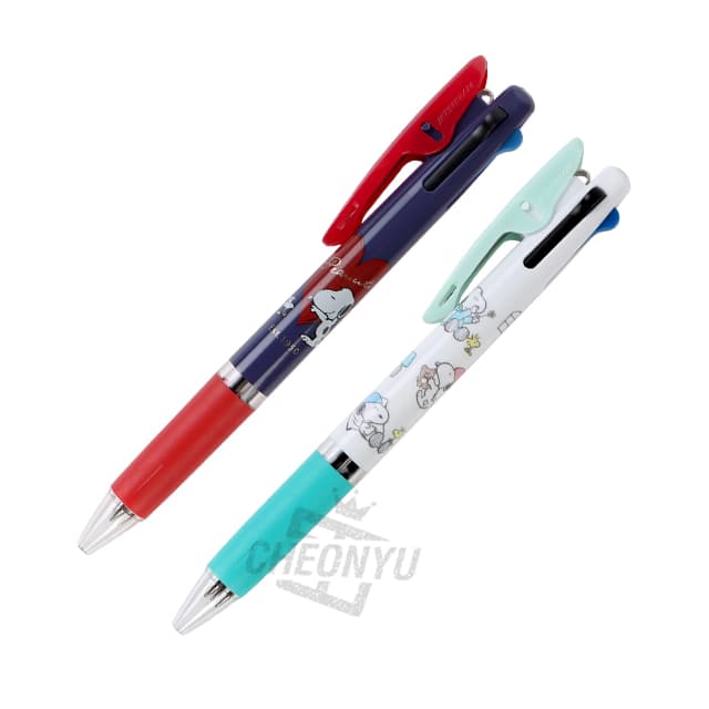 [ピーナッツ]スヌーピー ジェットストリーム 0.5mm 3色ボールペン 1