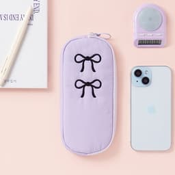 [アンテナショップ]テーブル トーク リボンペンポーチ 3