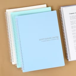 [アイビス]カラーPPスプリングクリアファイル(40P) (ランダム発送) 5