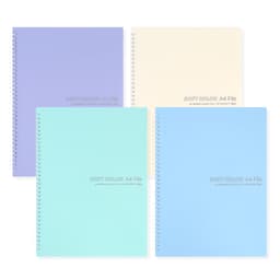 [アイビス]カラーPPスプリングクリアファイル(40P) (ランダム発送) 6
