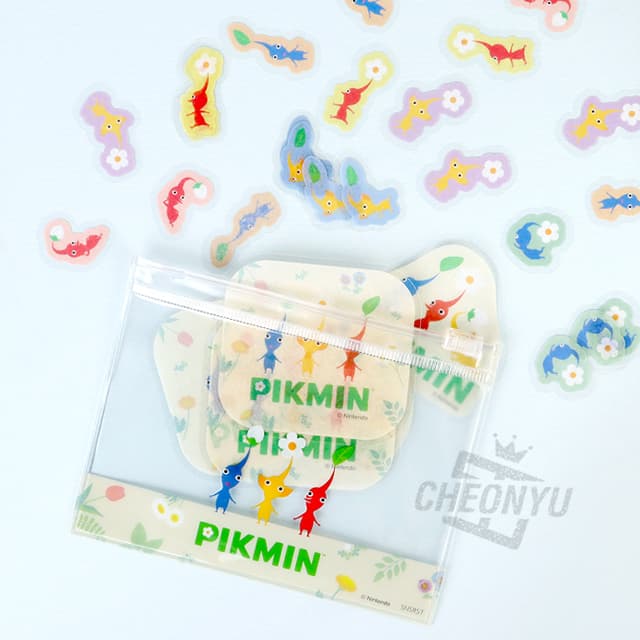ピクミン ジッパーバッグフレークステッカーセット 1